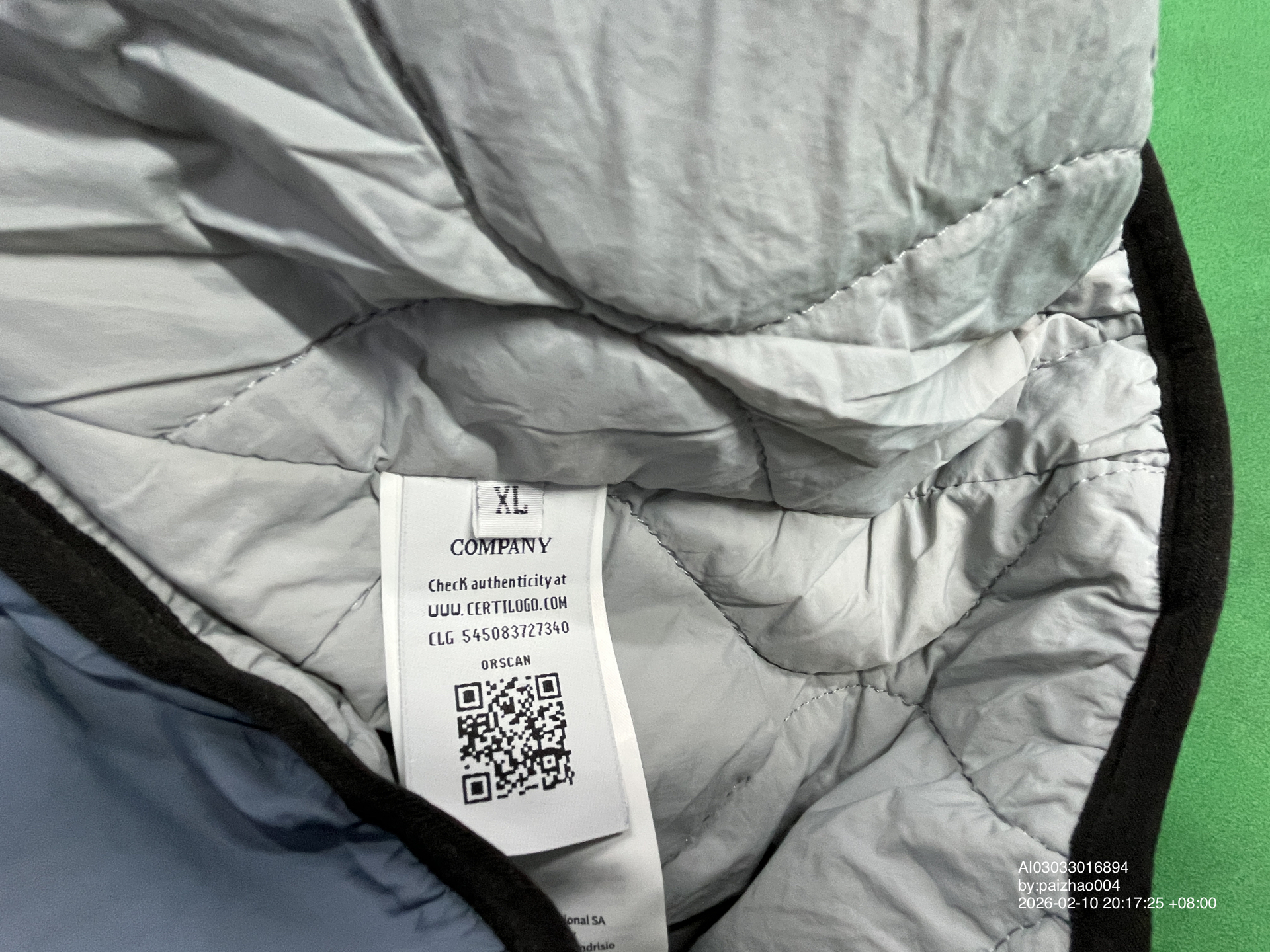 QC Photo - CP Company Thermal Padded Google Jacket (3 Variants)