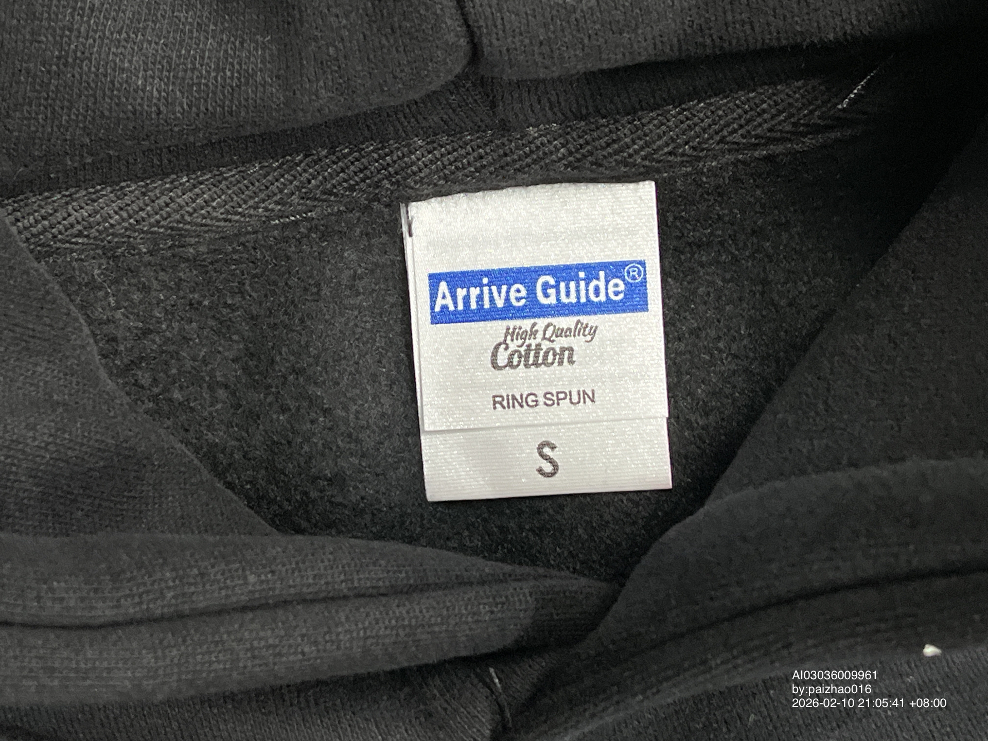 QC Photo - Unbranded Blank Hoodies #3