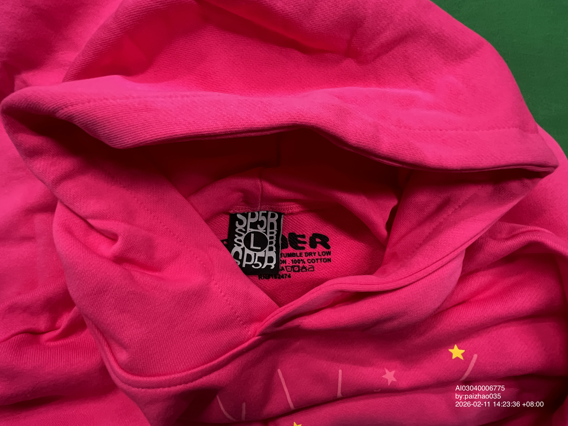 QC Photo - Bunch of Sp5der Websuit Hoodies + Pants #2