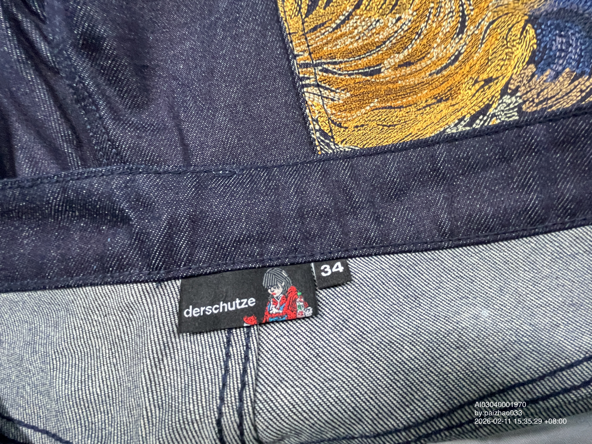 QC Photo - Derschutze Whale Denim Shorts