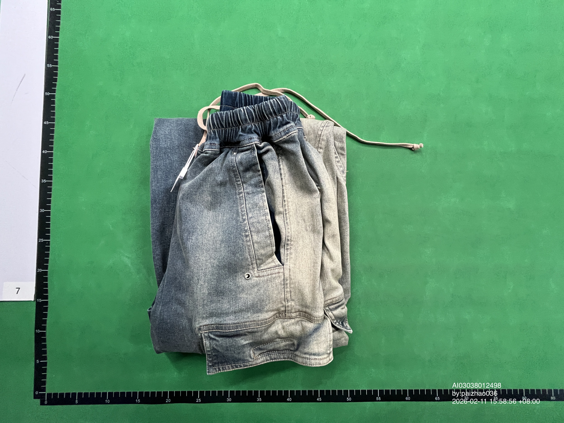 QC Photo - Rick Owens Double Cargo Jumbo Belas Mineral Pearl