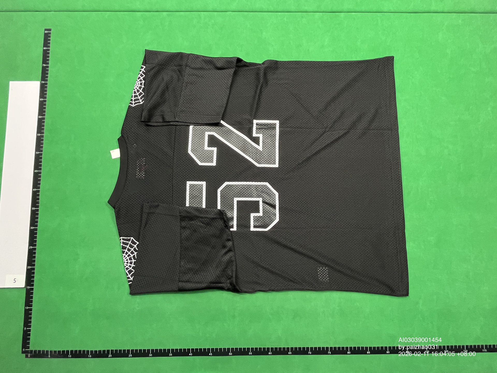 QC Photo - Supreme Spiderweb Football Jersey