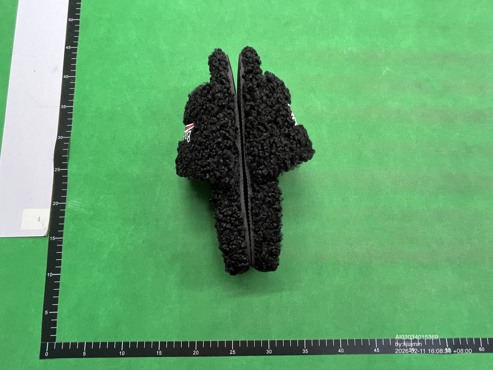 QC Photo - Balenciaga Furry Slides