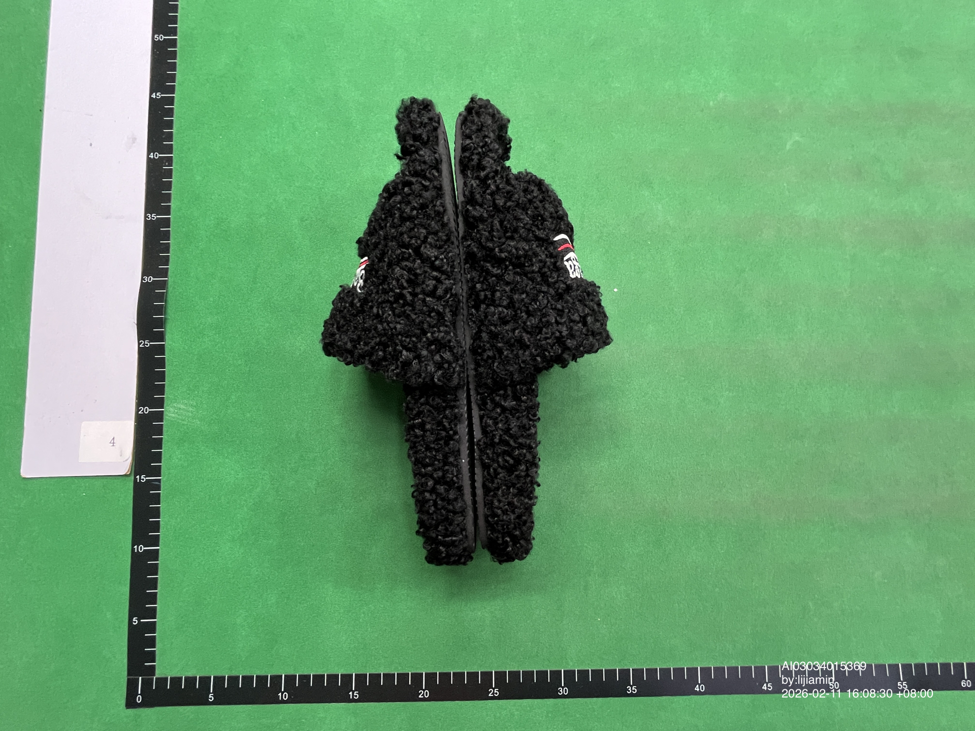 QC Photo - Balenciaga Furry Slides