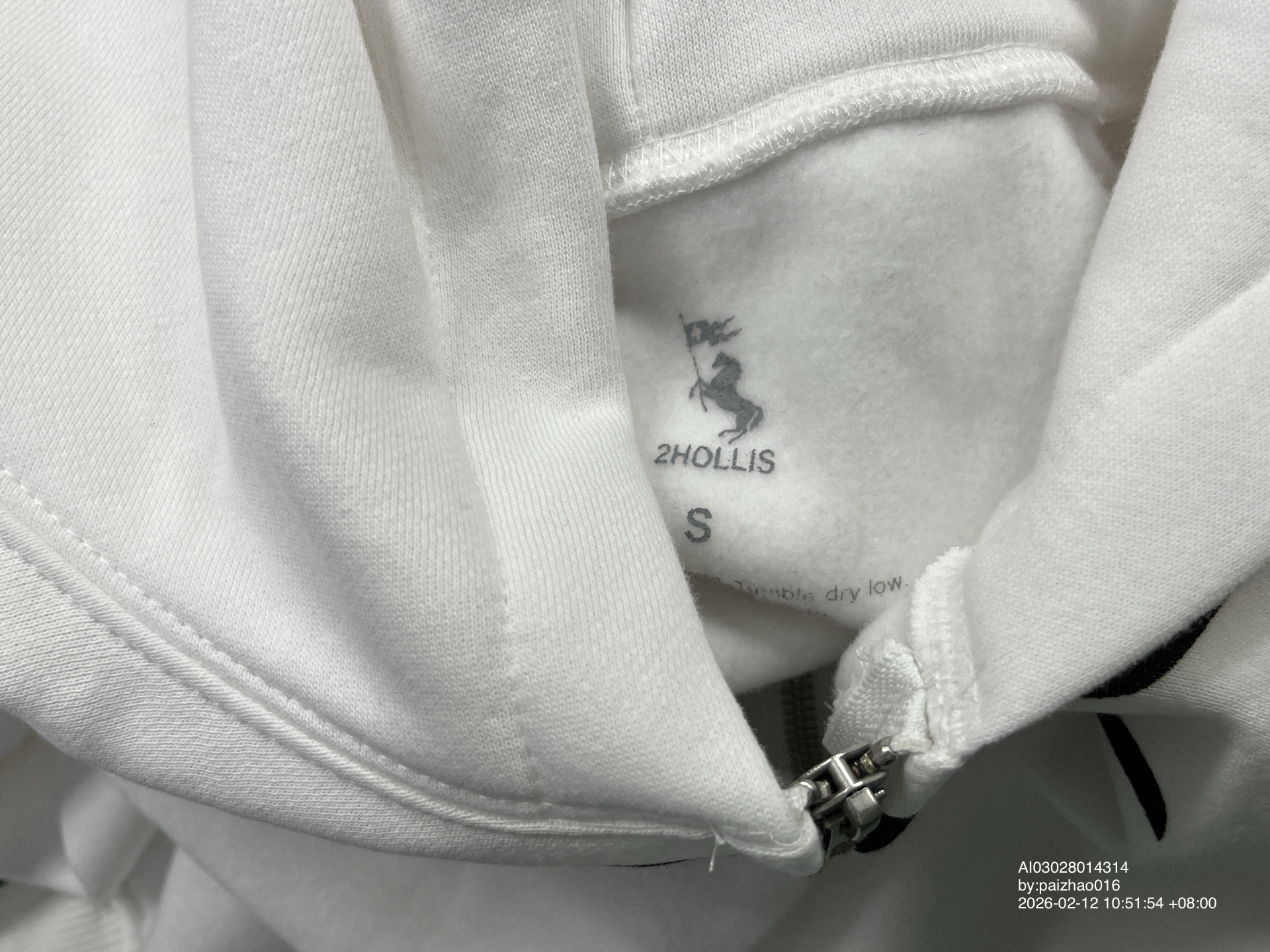 QC Photo - 2Hollis Coachella Zip-Up Hoodie