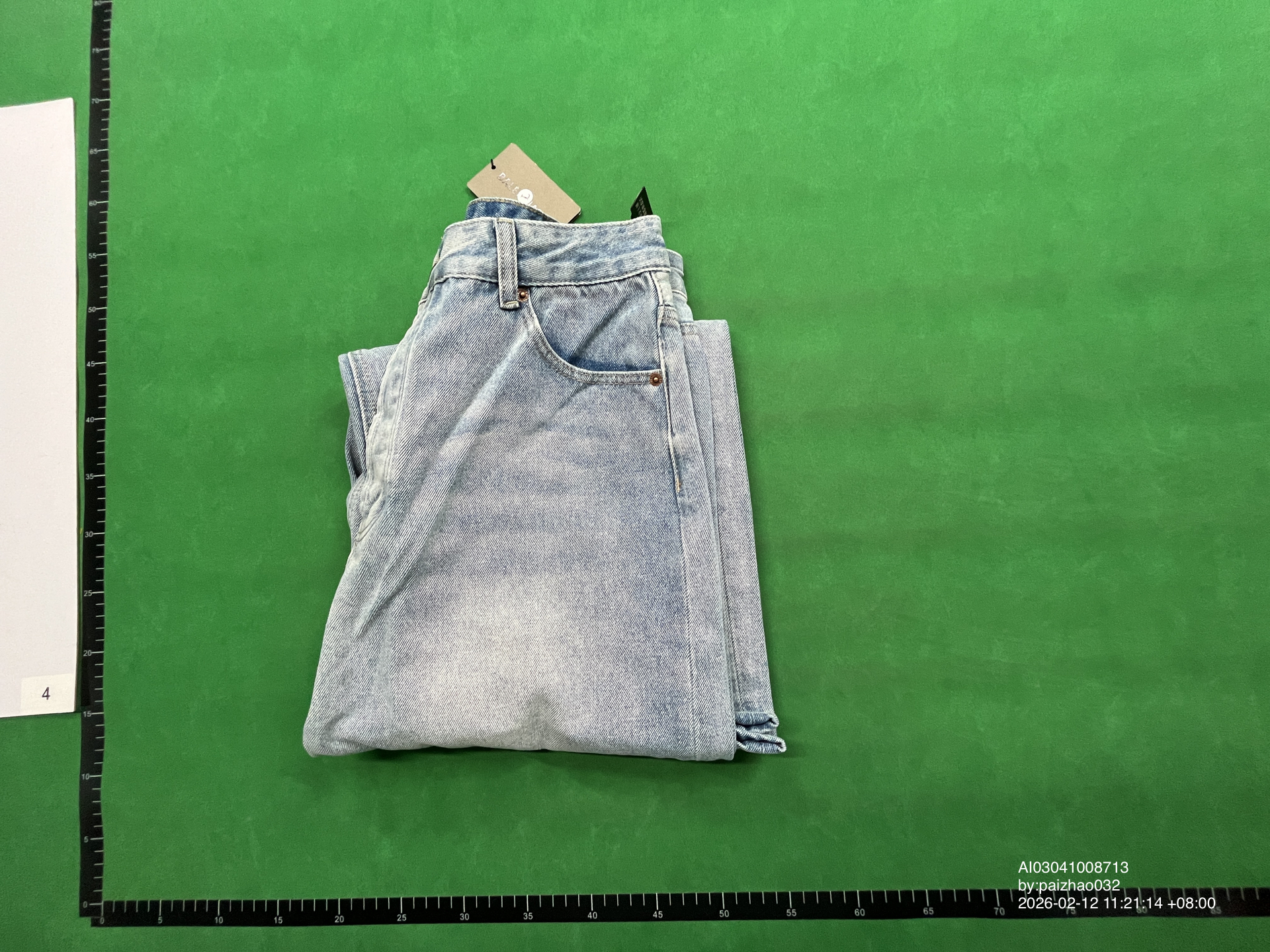 QC Photo - Balenciaga Washed Denim Jeans