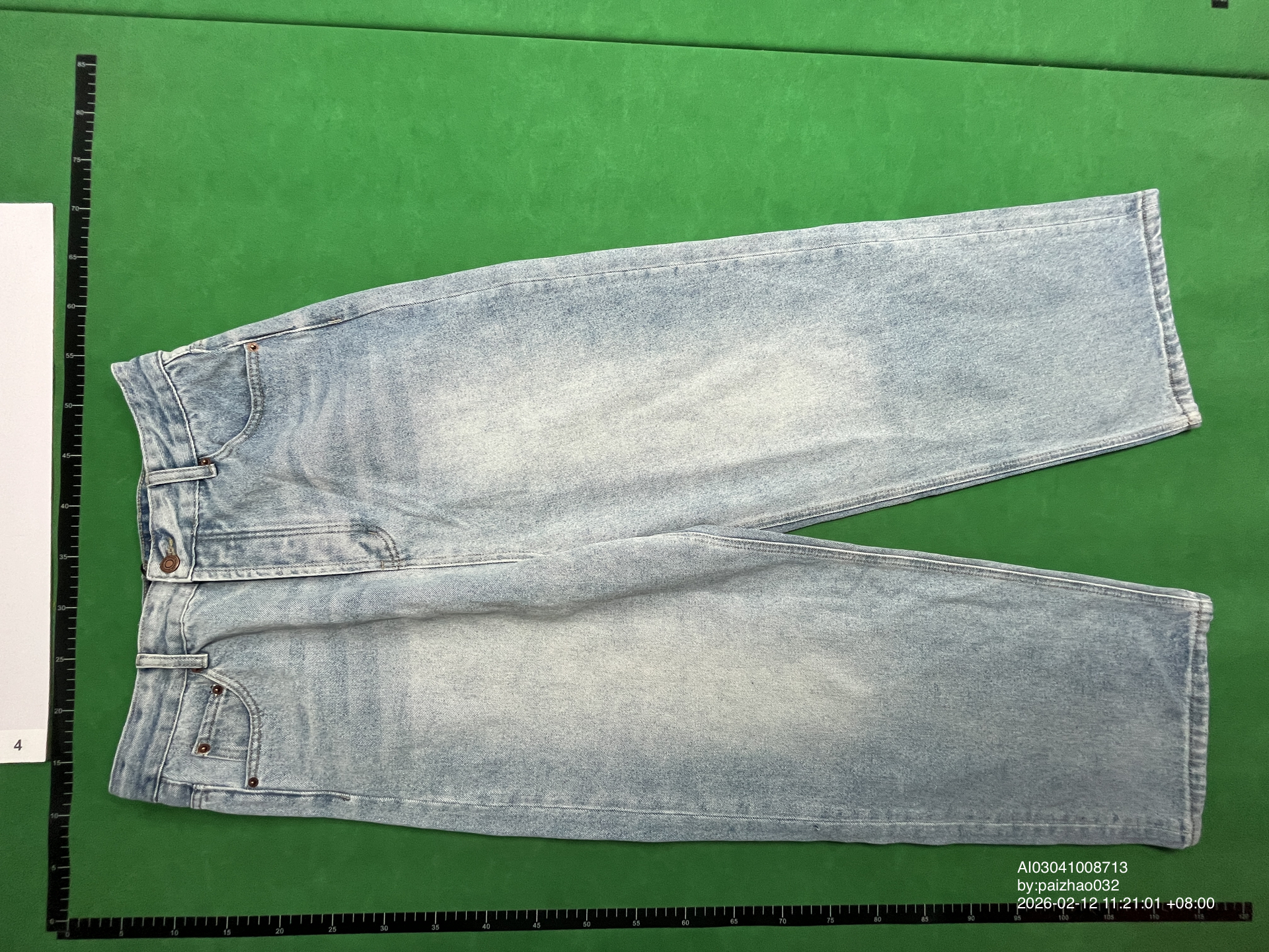QC Photo - Balenciaga Washed Denim Jeans