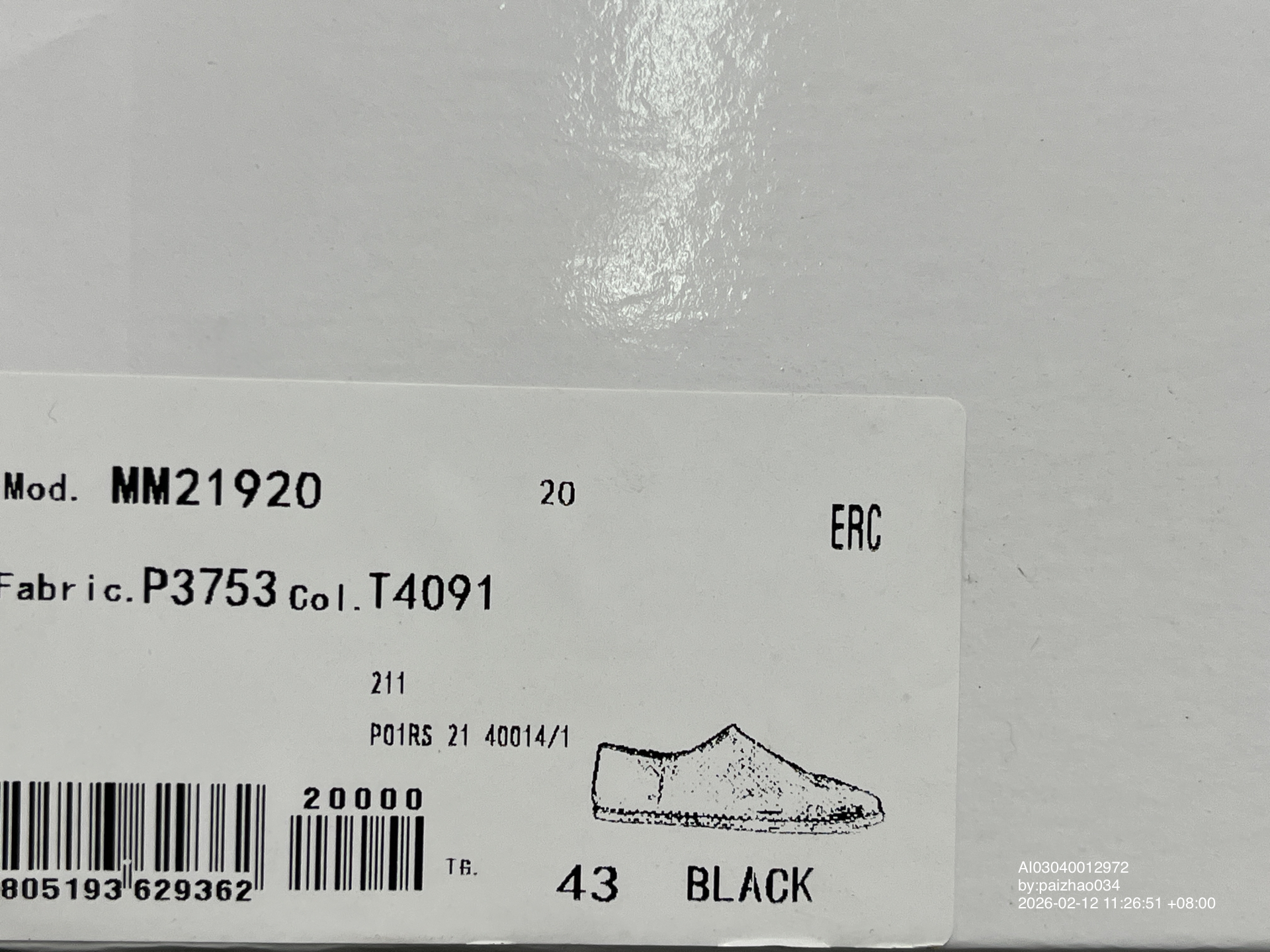 QC Photo - Maison Margiela Tabi Flat Shoes (4 Variants)