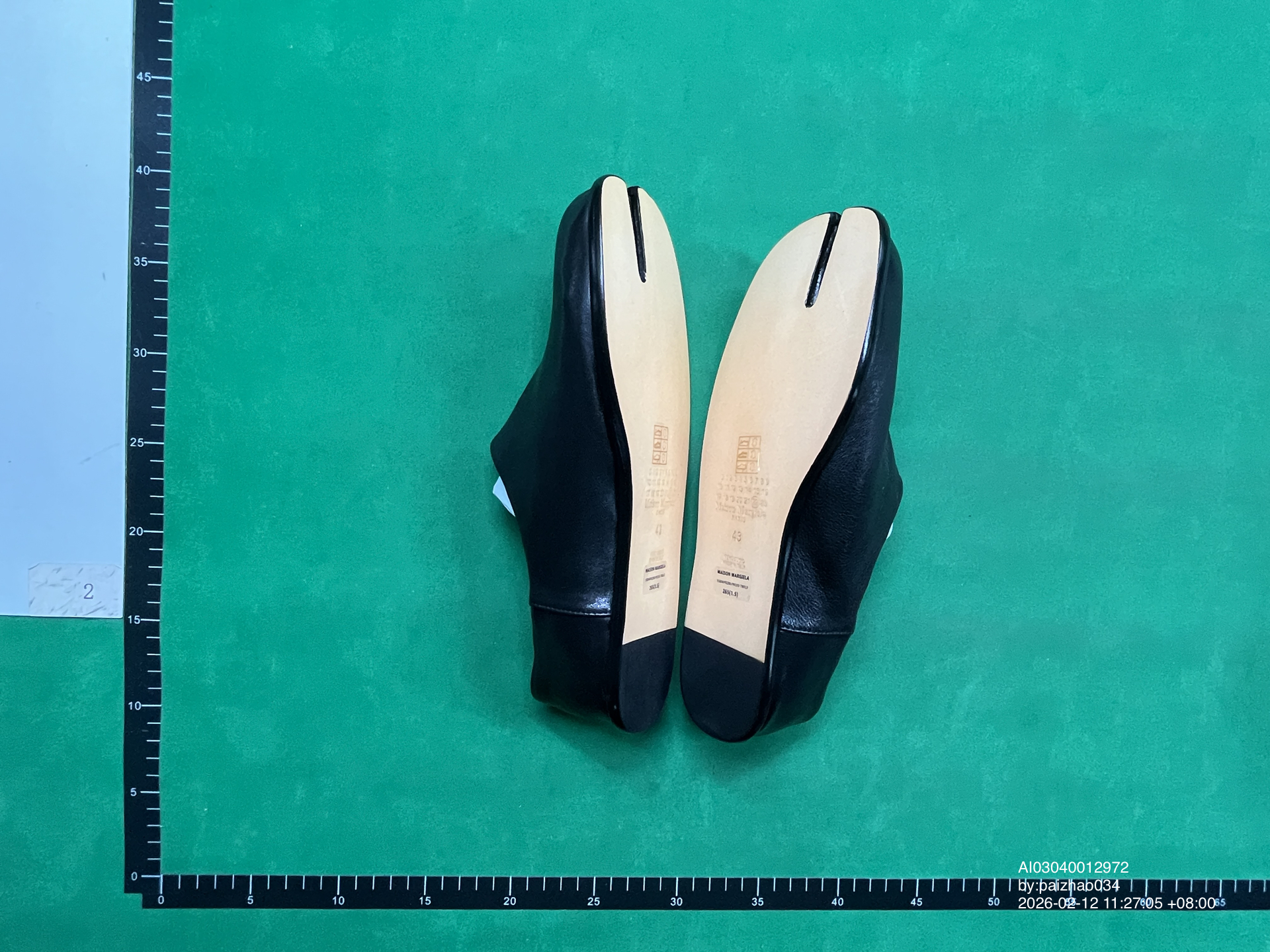 QC Photo - Maison Margiela Tabi Flat Shoes (4 Variants)