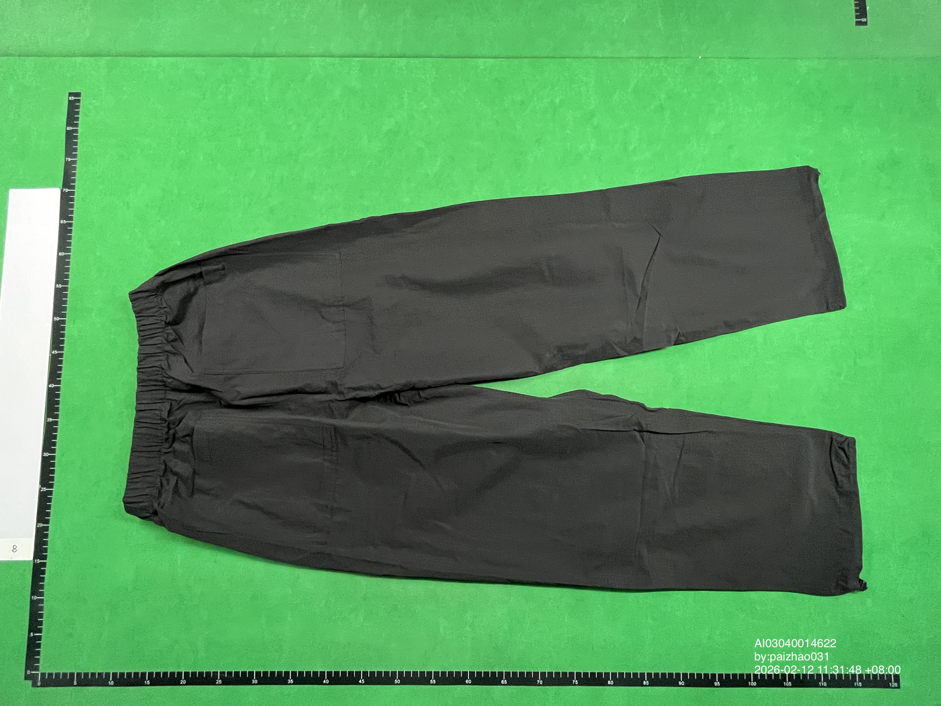 QC Photo - Unbranded Blank Nylon Pants