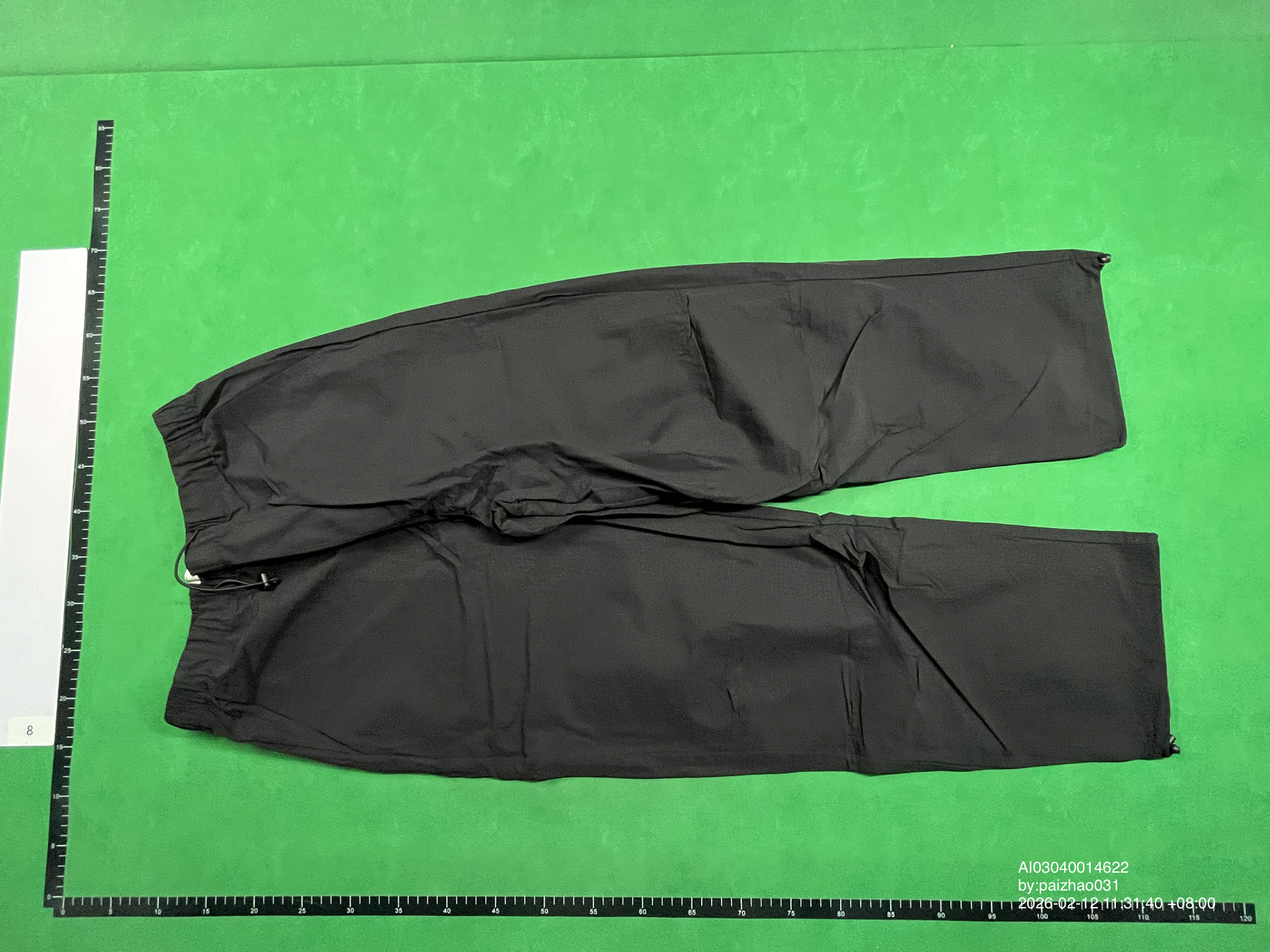 QC Photo - Unbranded Blank Nylon Pants