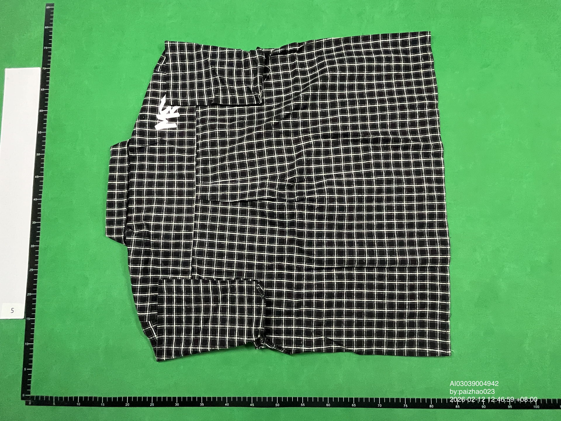 QC Photo - Mertra Plaid Shirt (Green)