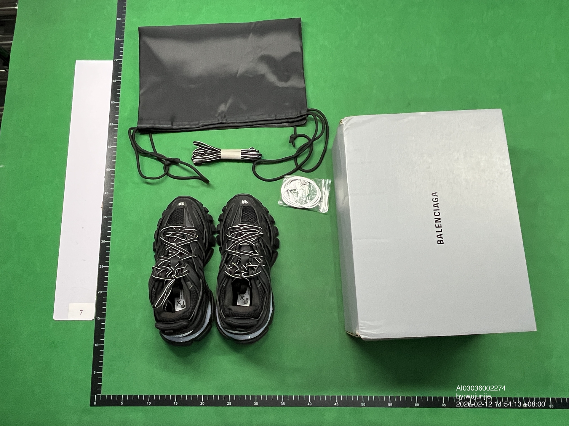 QC Photo - Balenciaga Track LED Black [H12 Batch]