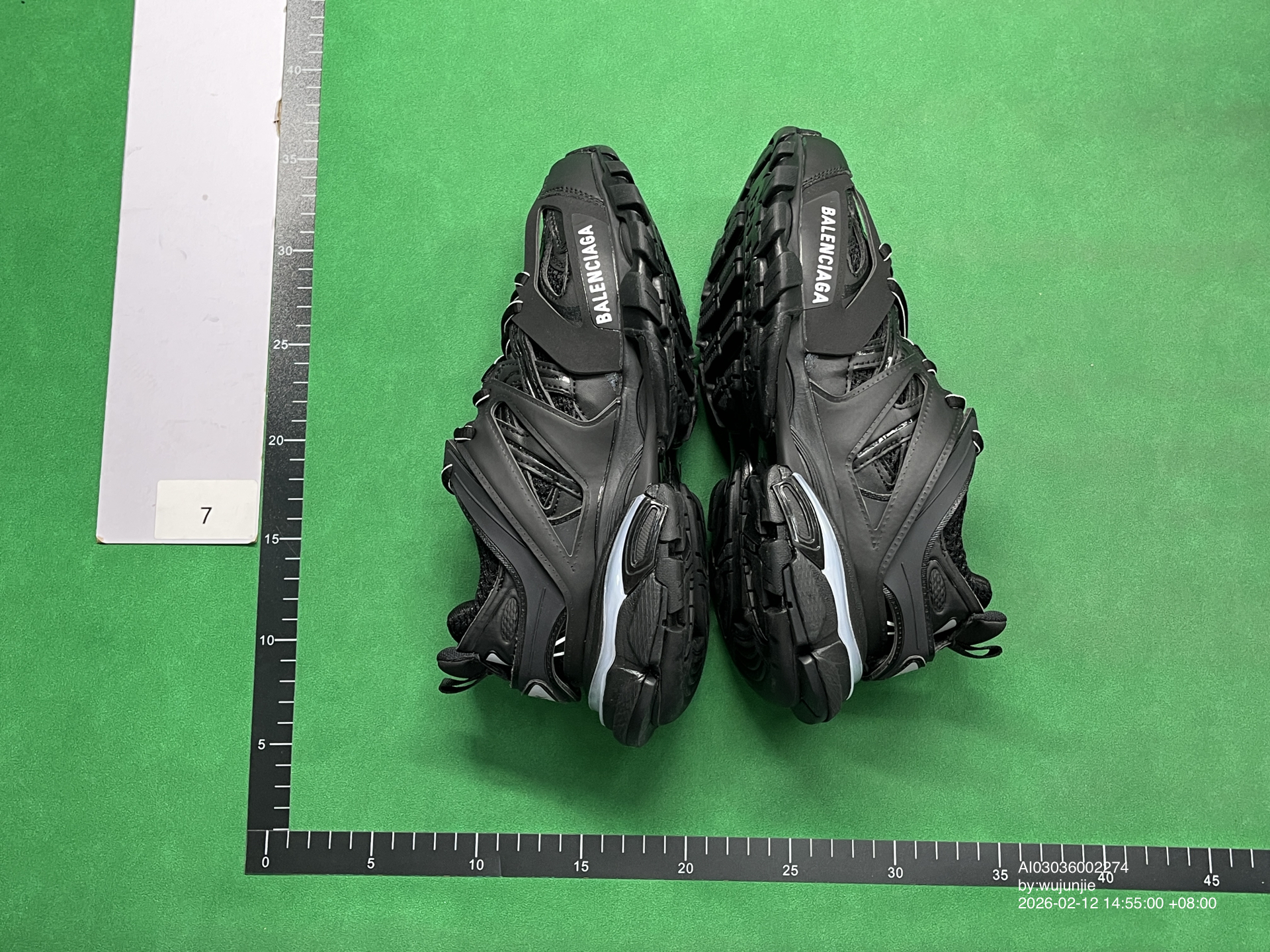 QC Photo - Balenciaga Track LED Black [H12 Batch]