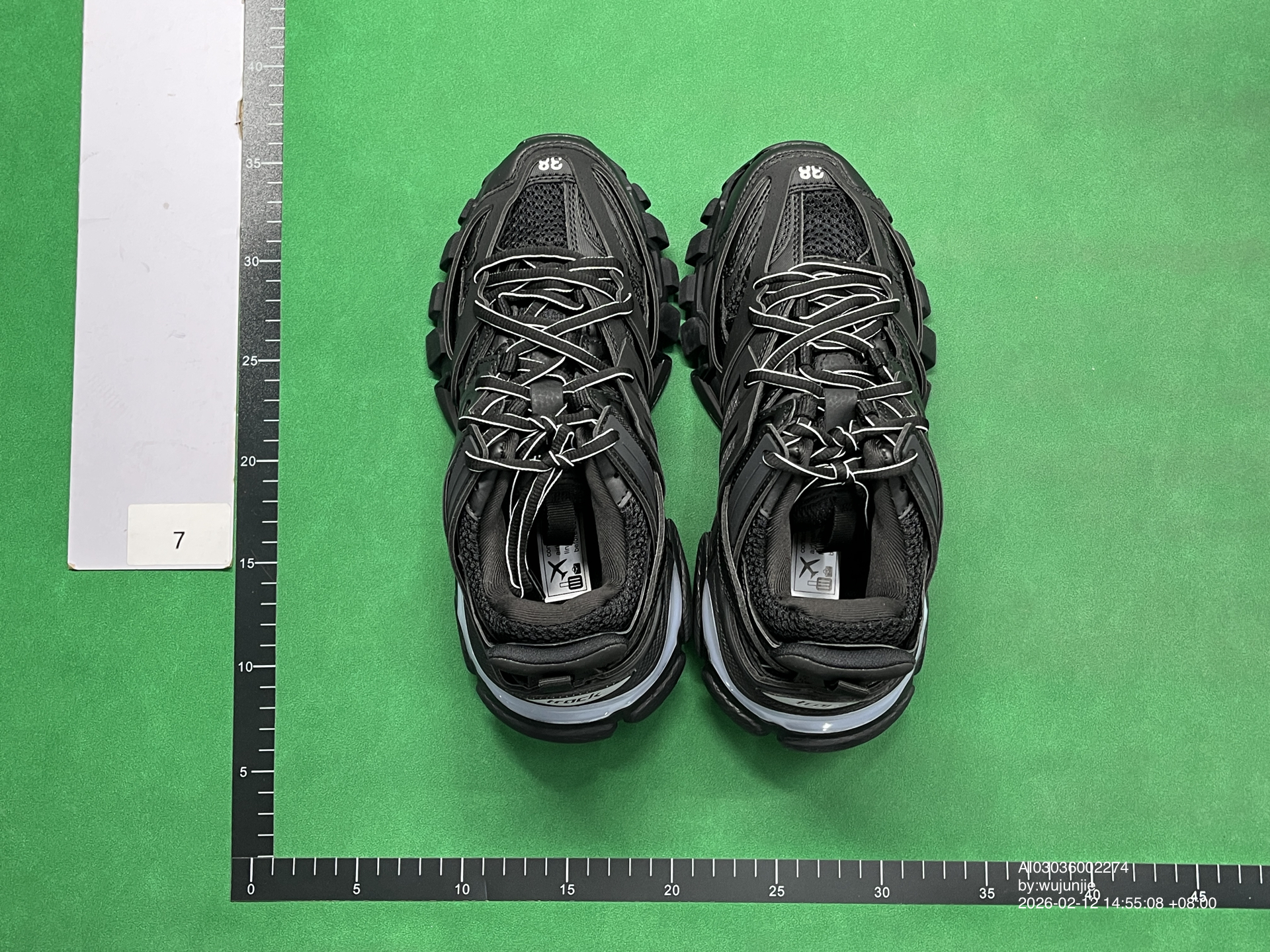 QC Photo - Balenciaga Track LED Black [H12 Batch]