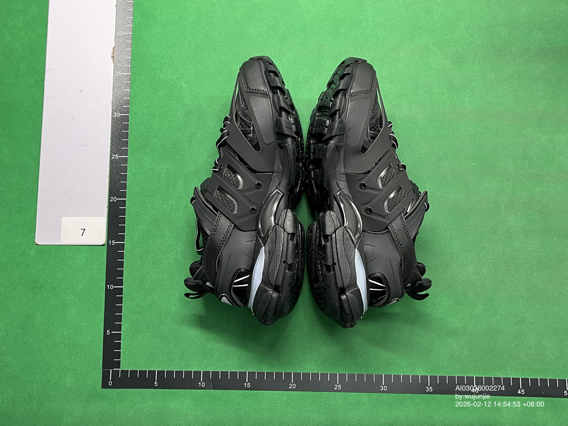 QC Photo - Balenciaga Track LED Black [H12 Batch]