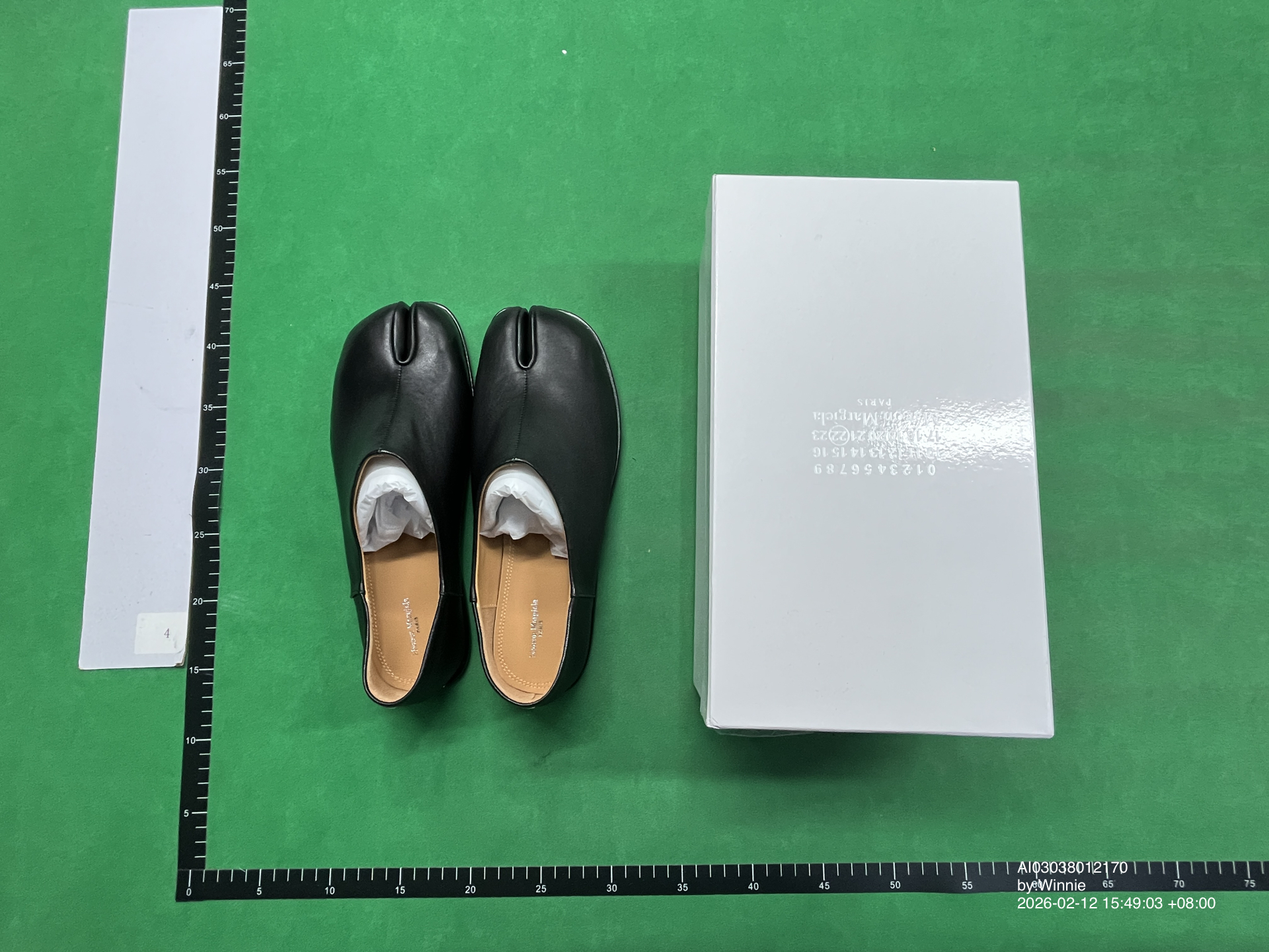 QC Photo - Maison Margiela Tabi Flat Shoes (4 Variants)