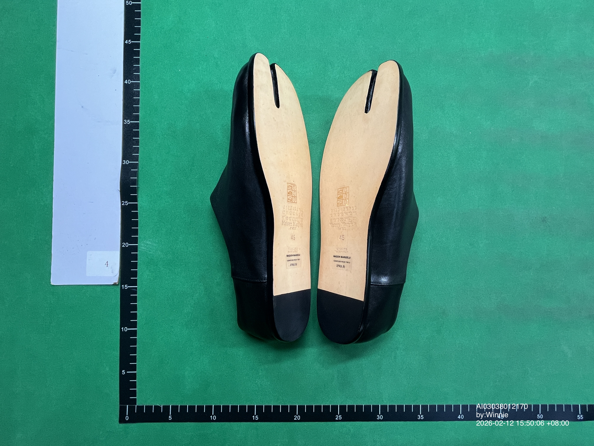 QC Photo - Maison Margiela Tabi Flat Shoes (4 Variants)