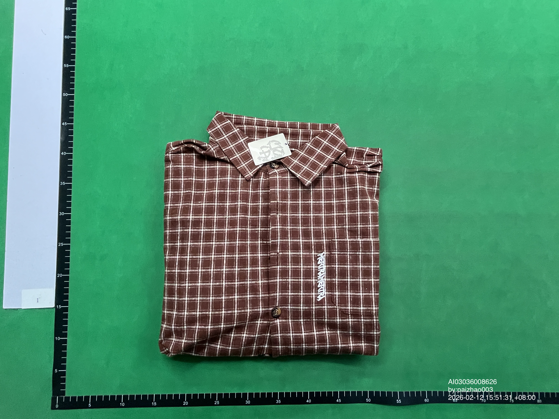 QC Photo - Mertra Plaid Shirt (Green)