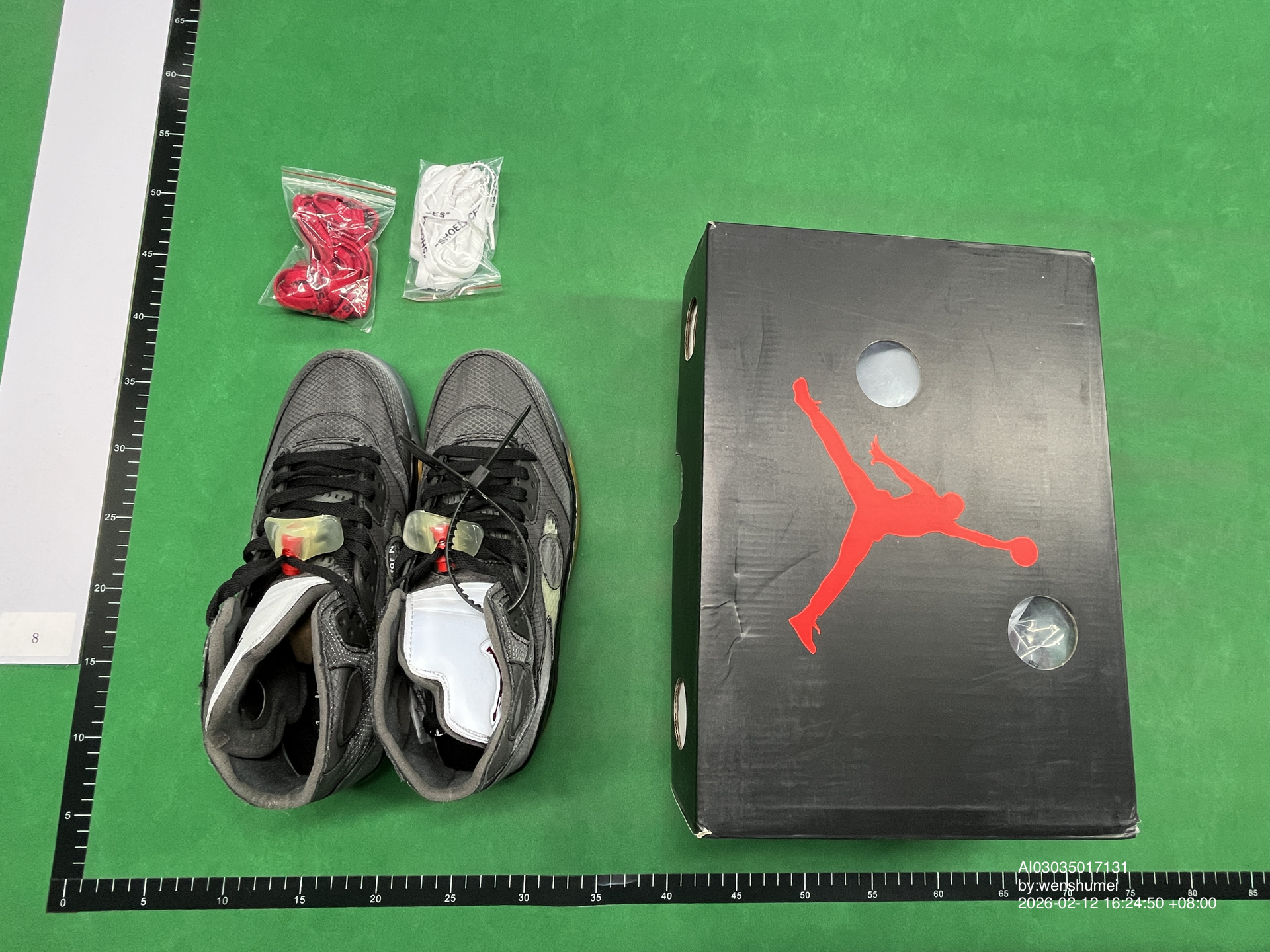 QC Photo - Jordan 5 Retro Off-White