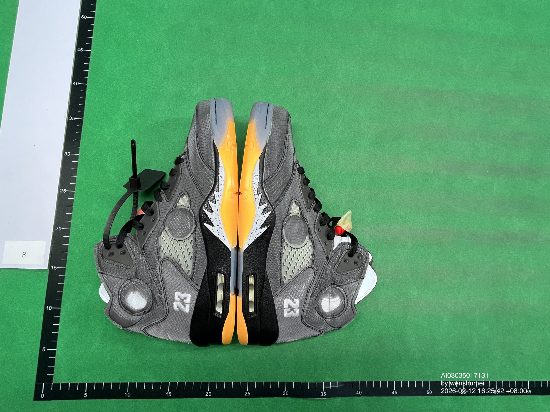 QC Photo - Jordan 5 Retro Off-White