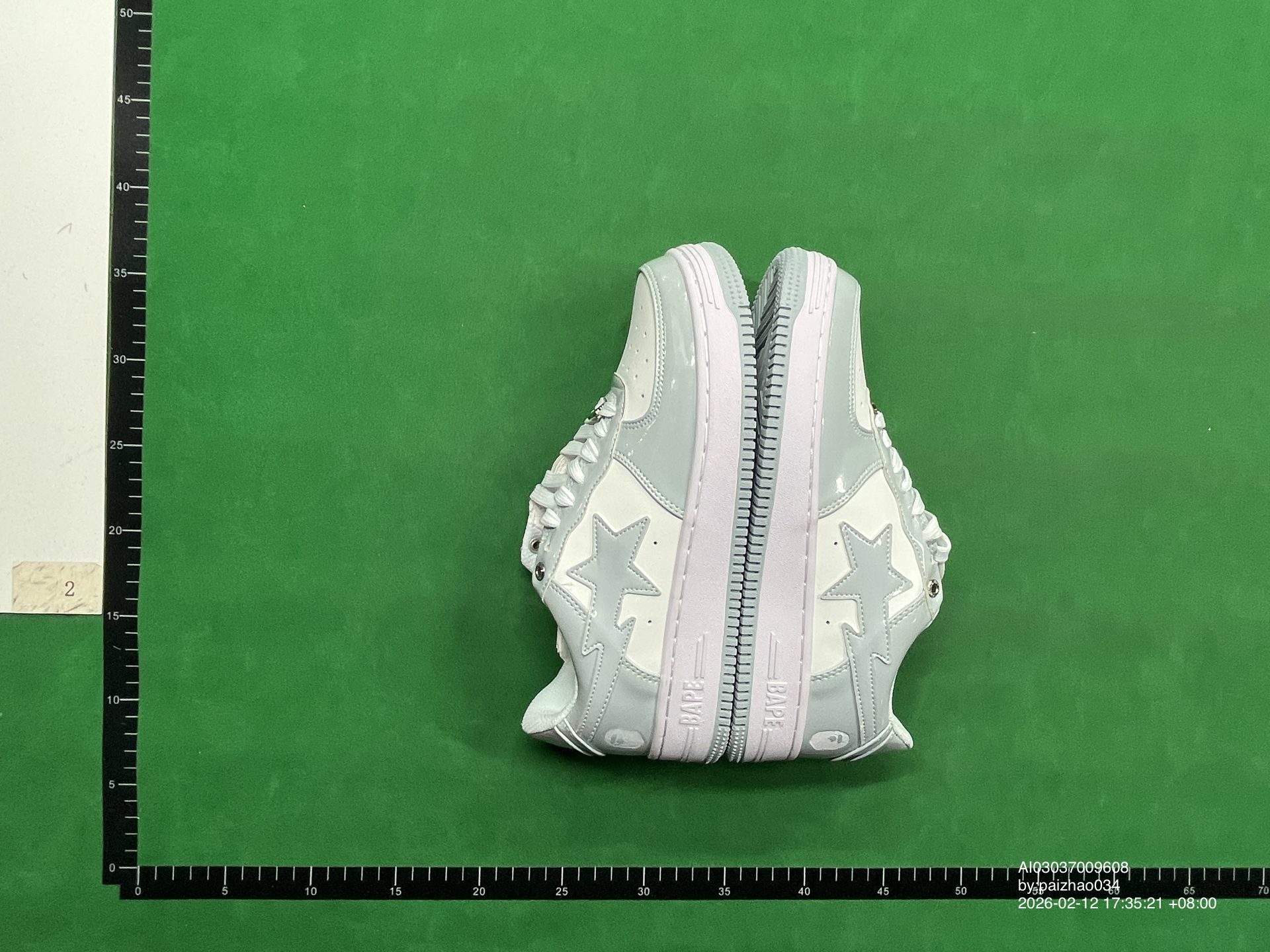 QC Photo - A Bathing Ape Bape Sta JJJJound White Navy