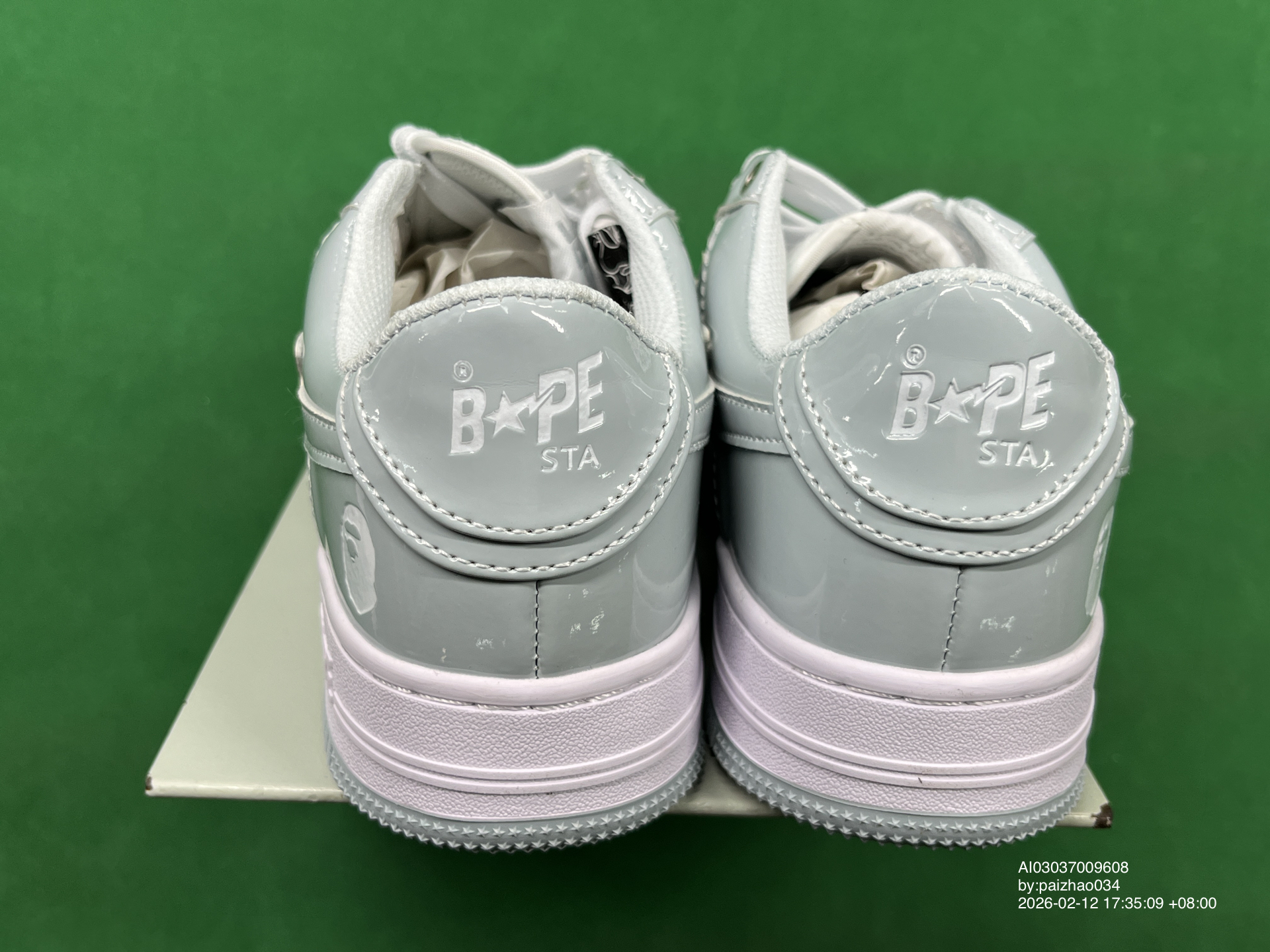 QC Photo - A Bathing Ape Bape Sta JJJJound White Navy