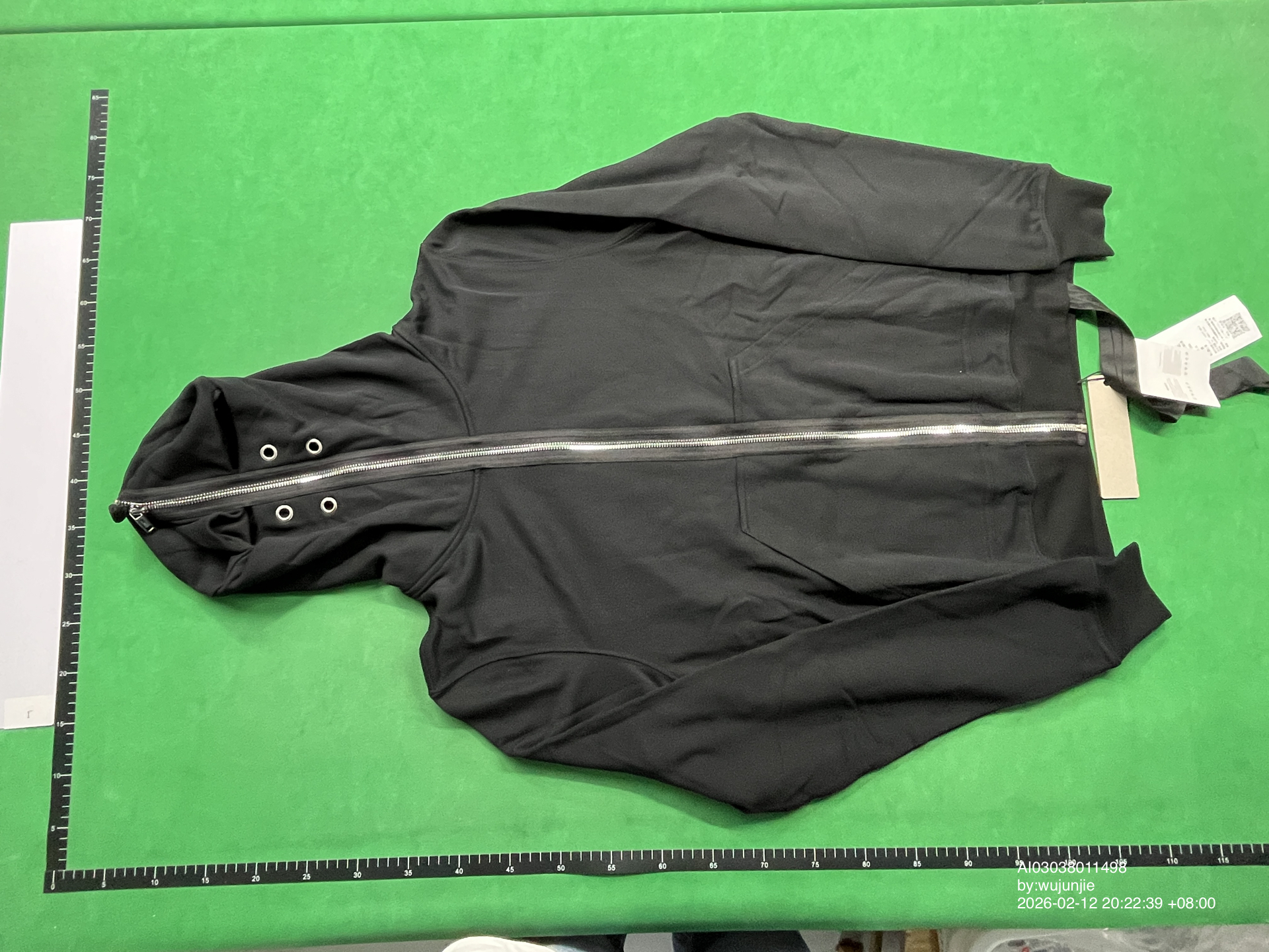 QC Photo - Rick Owens DRKSHDW Gimp Zip-Up Hoodie