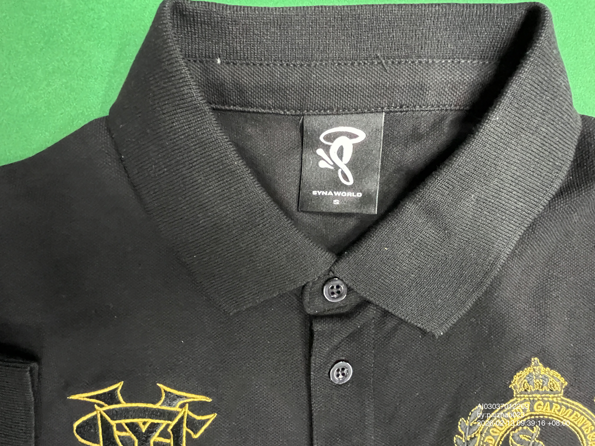 QC Photo - Syna World London Black Polo