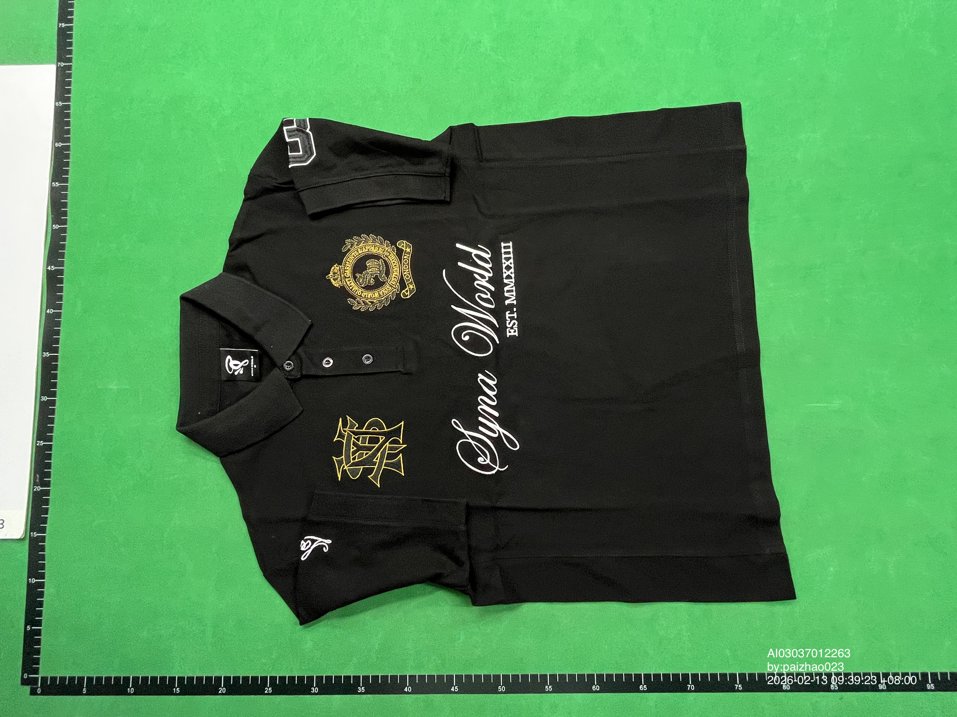 QC Photo - Syna World London Black Polo