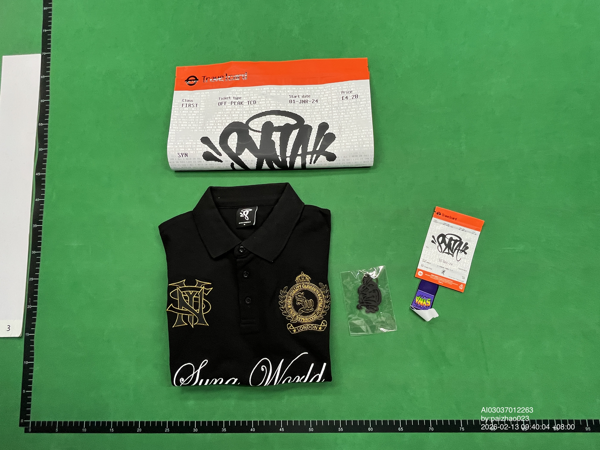 QC Photo - Syna World London Black Polo