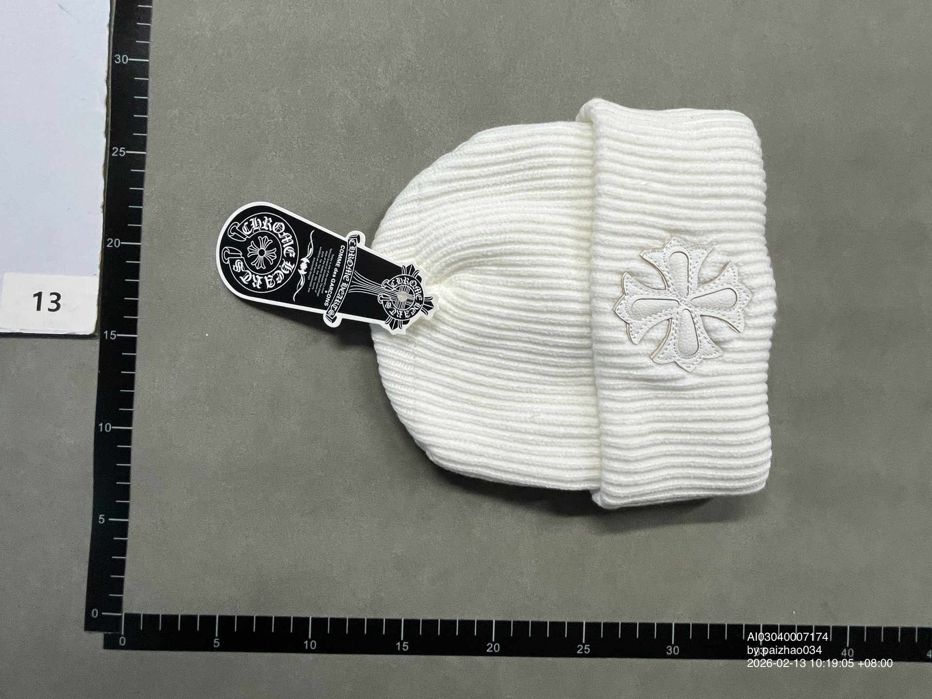 QC Photo - Chrome Hearts Beanie
