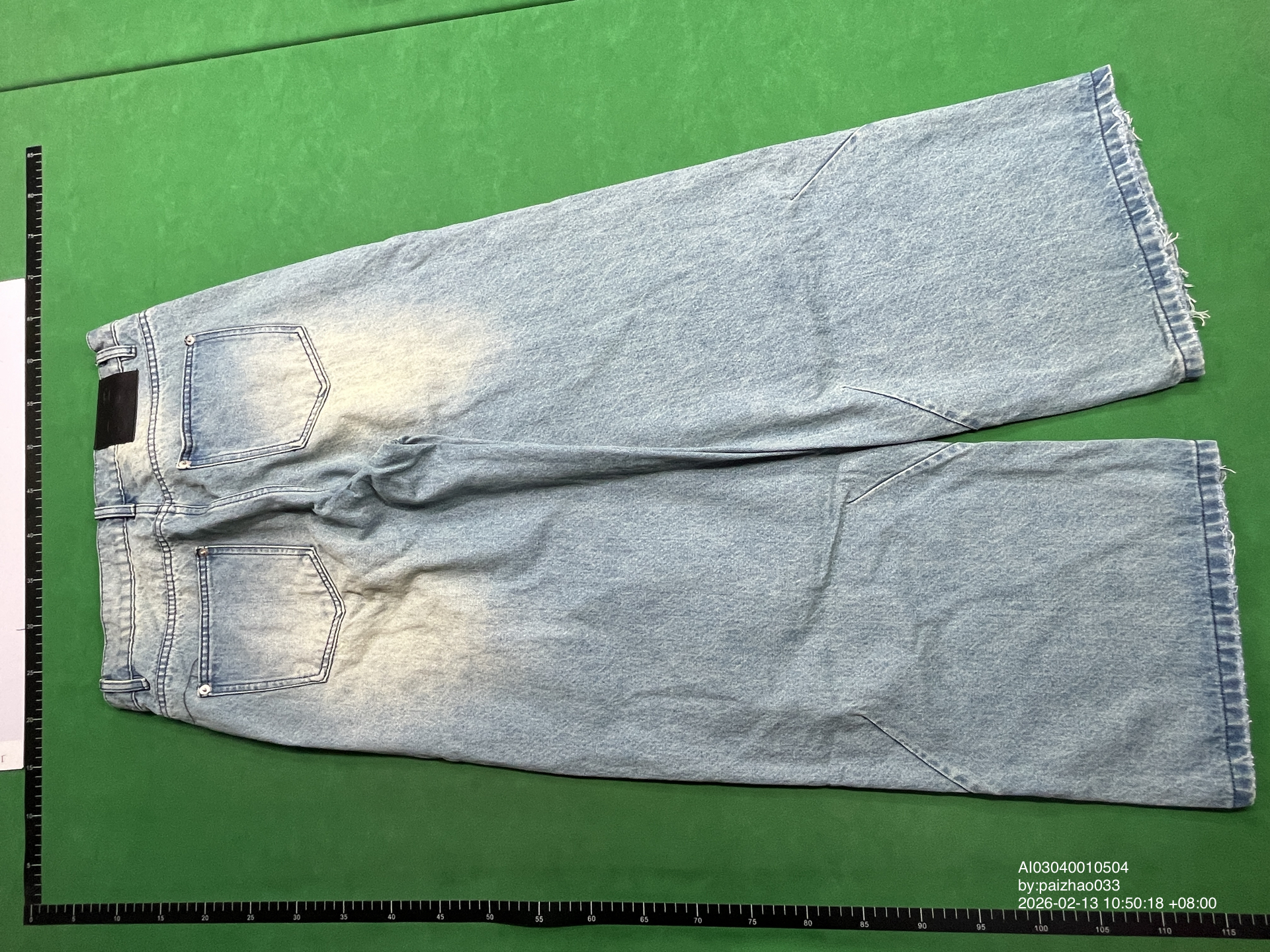 QC Photo - Mobius Glacier Baggy Jeans