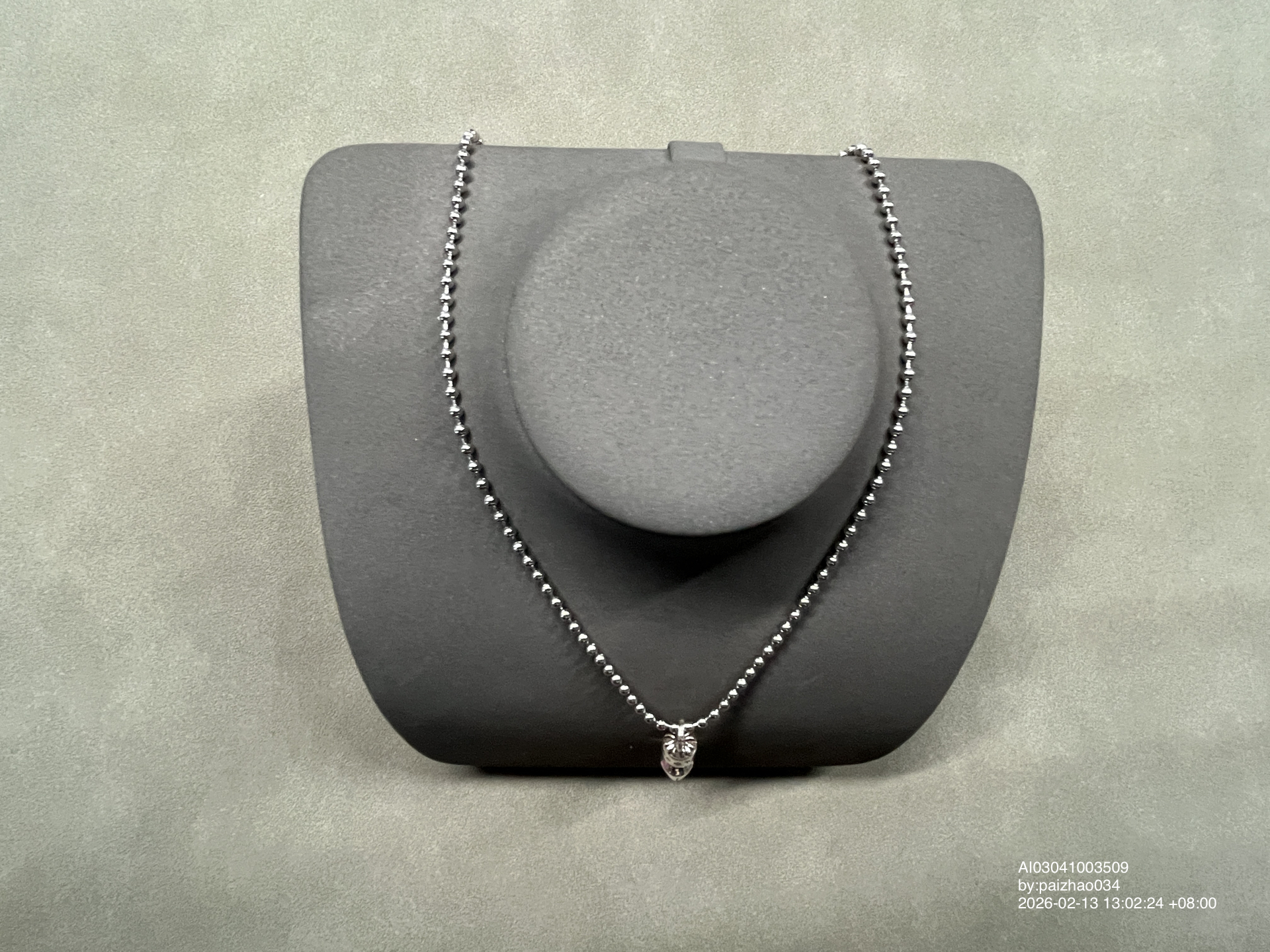 QC Photo - Chrome Hearts Bullet Necklace