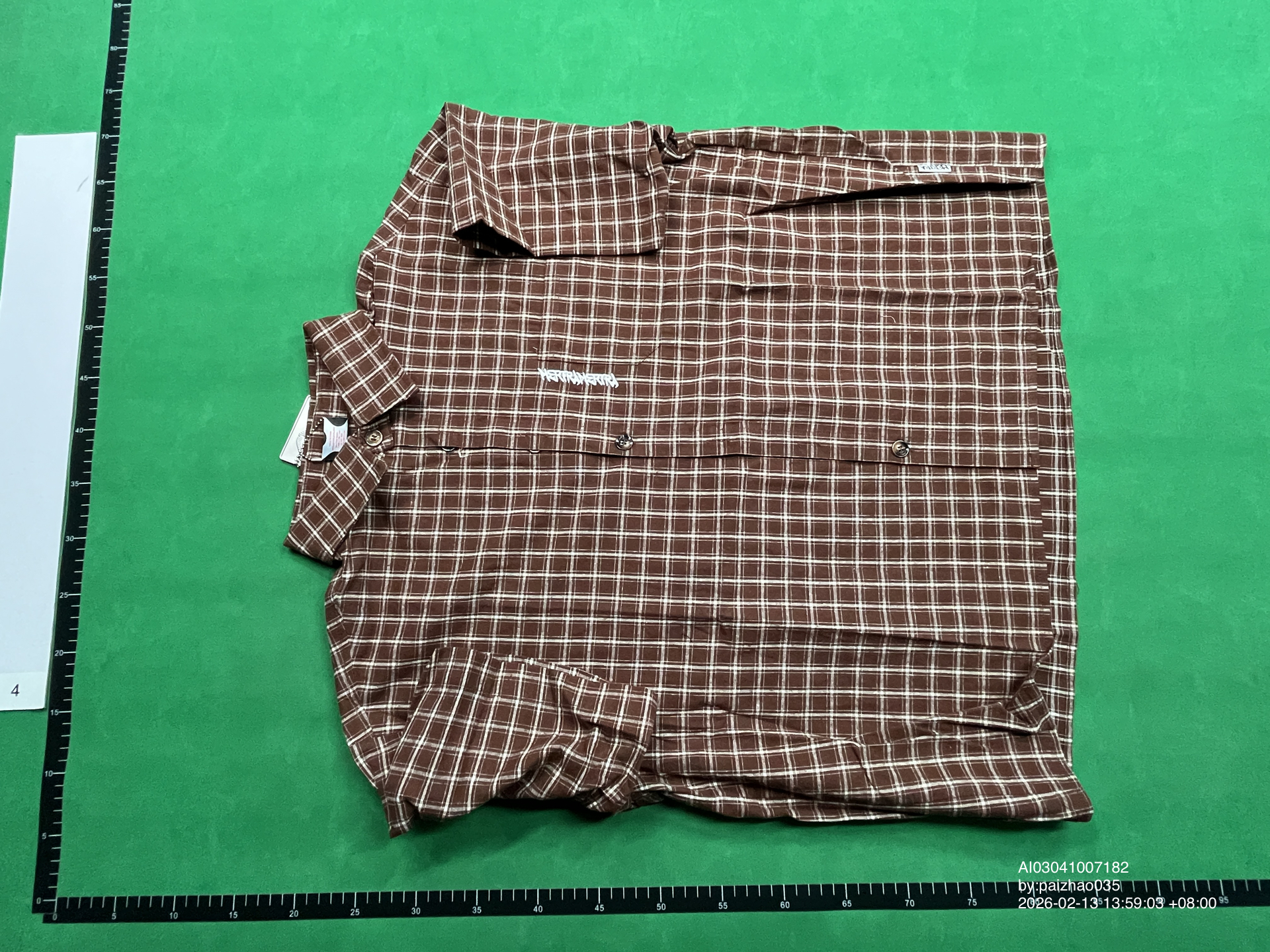 QC Photo - Mertra Plaid Shirt (Green)