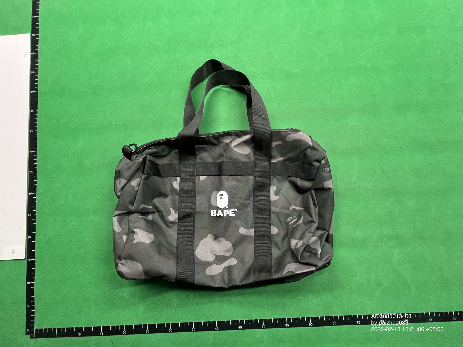 QC Photo - Bape Gym Bag