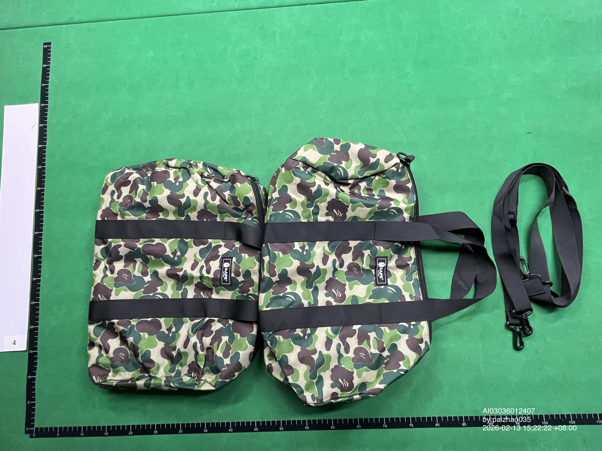 QC Photo - Bape Gym Bag