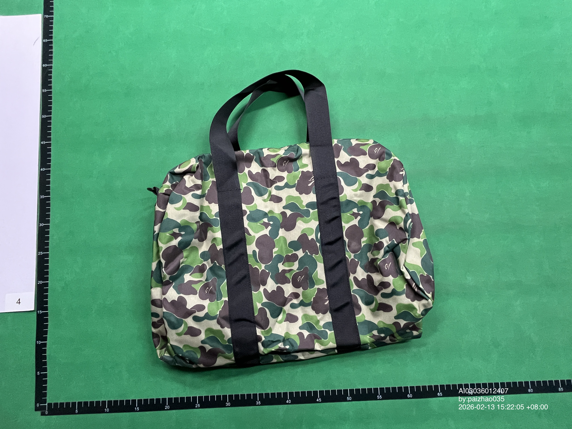 QC Photo - Bape Gym Bag