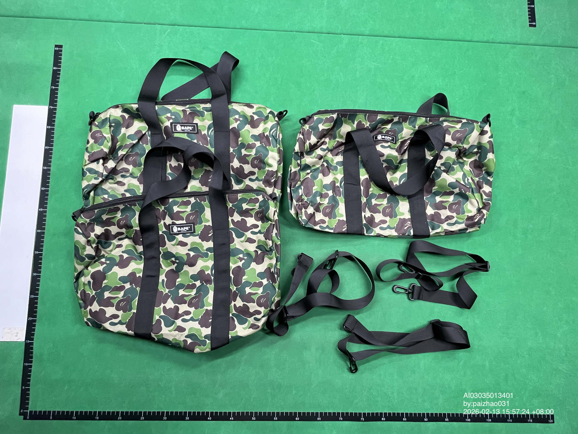QC Photo - Bape Gym Bag