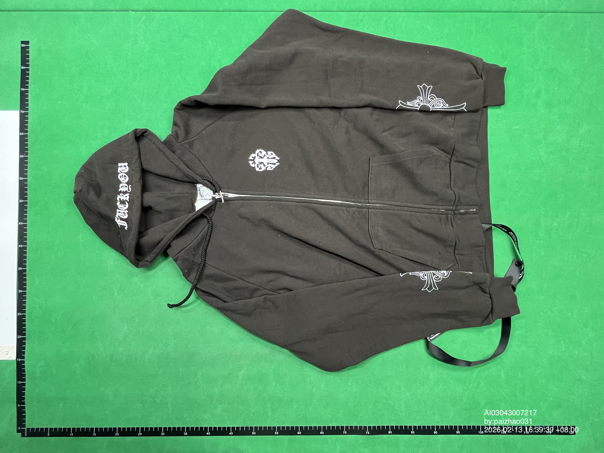 QC Photo - Chrome Hearts F**k You Hoodie