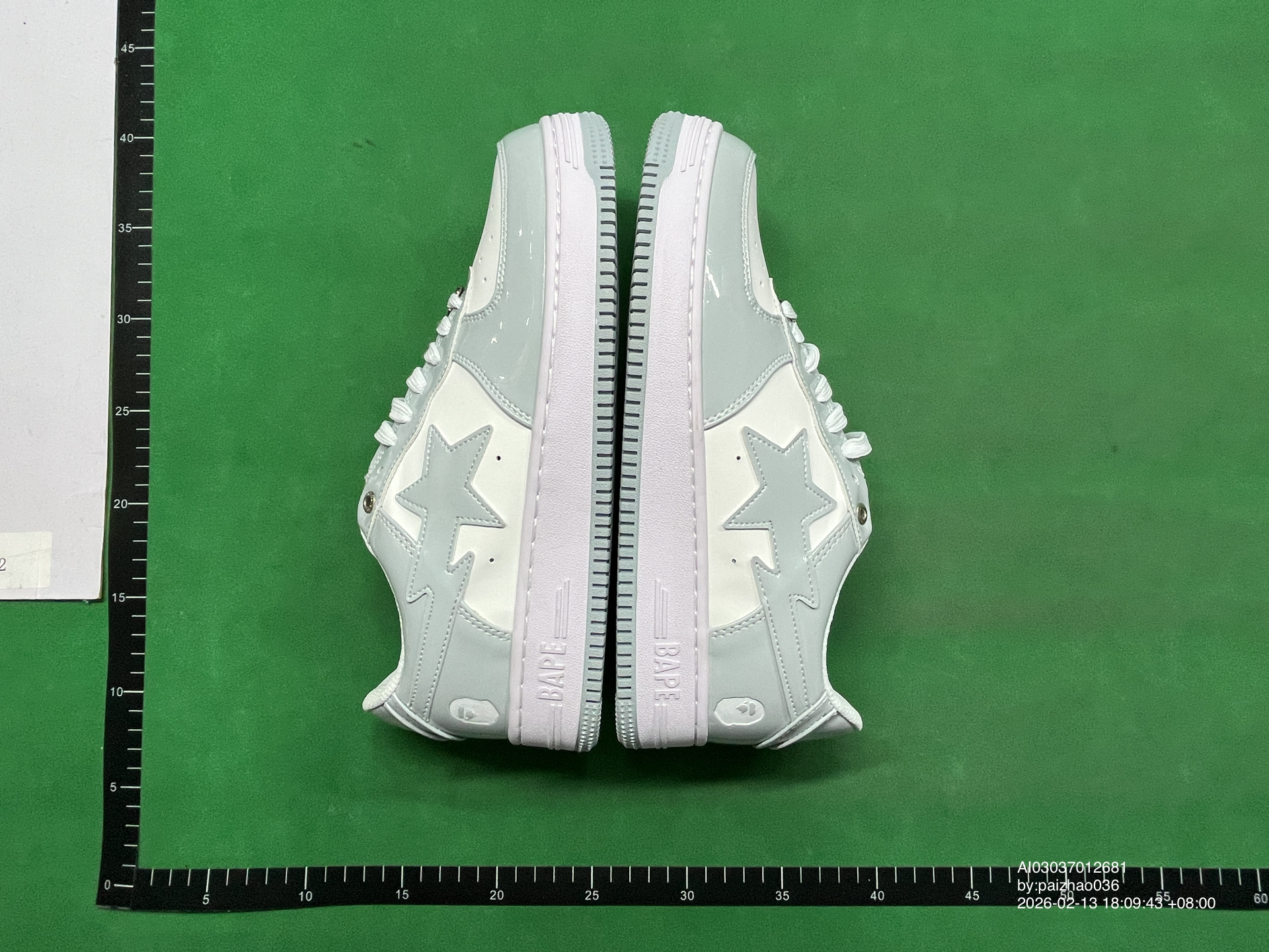 QC Photo - A Bathing Ape Bape Sta JJJJound White Navy