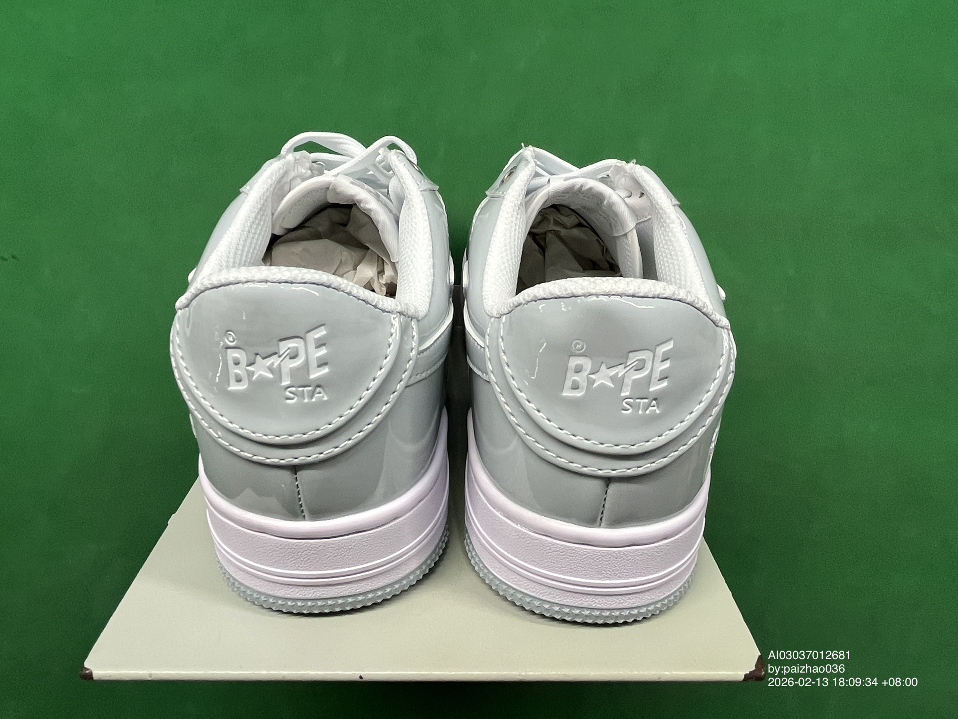 QC Photo - A Bathing Ape Bape Sta JJJJound White Navy