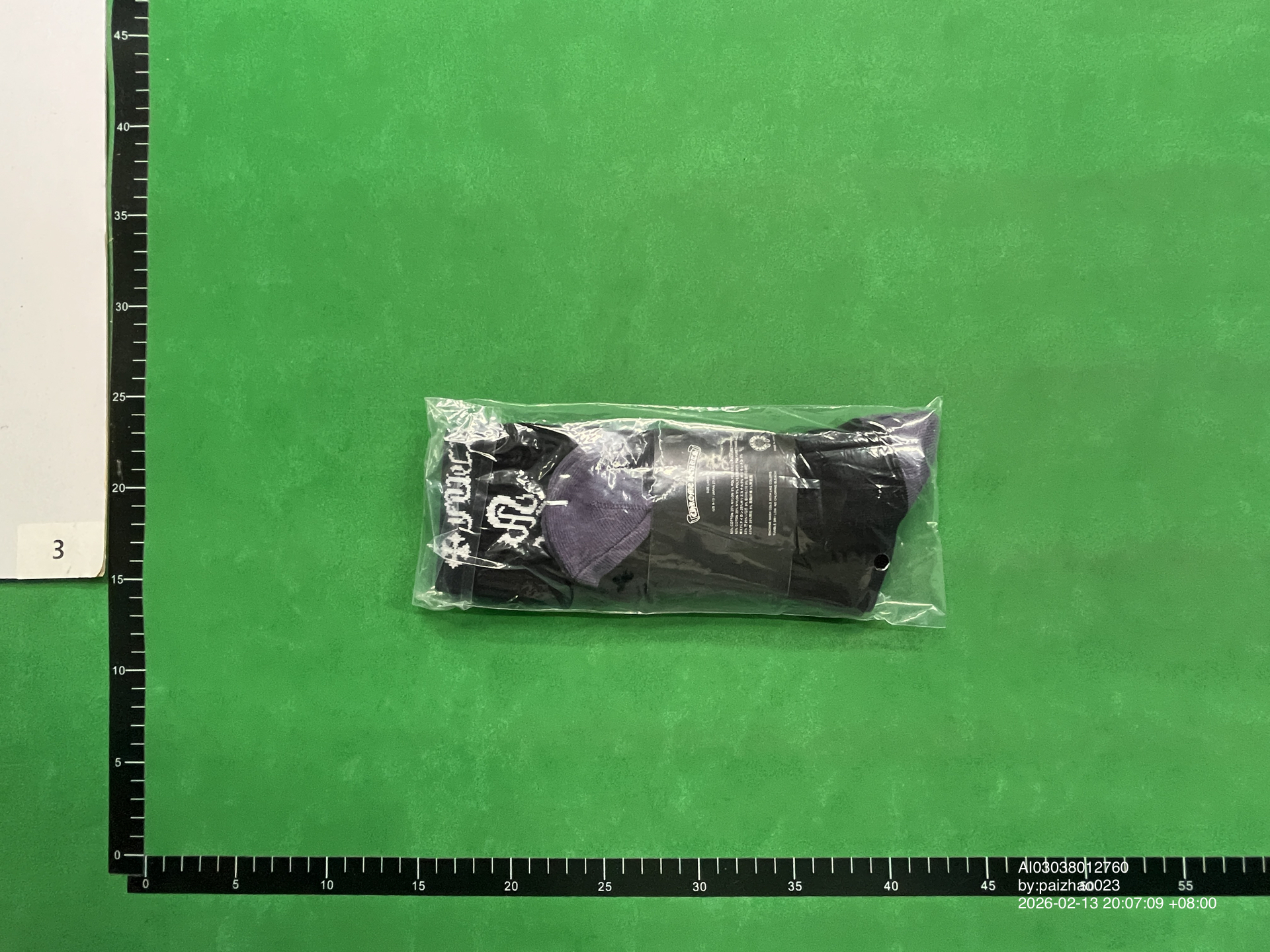 QC Photo - Chrome Hearts Socks #2