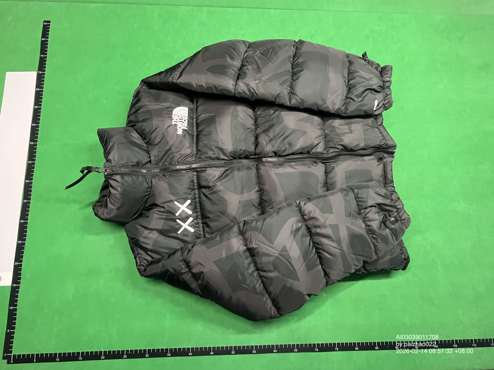 QC Photo - North Face x KAWS Nuptse Puffer Jacket #1