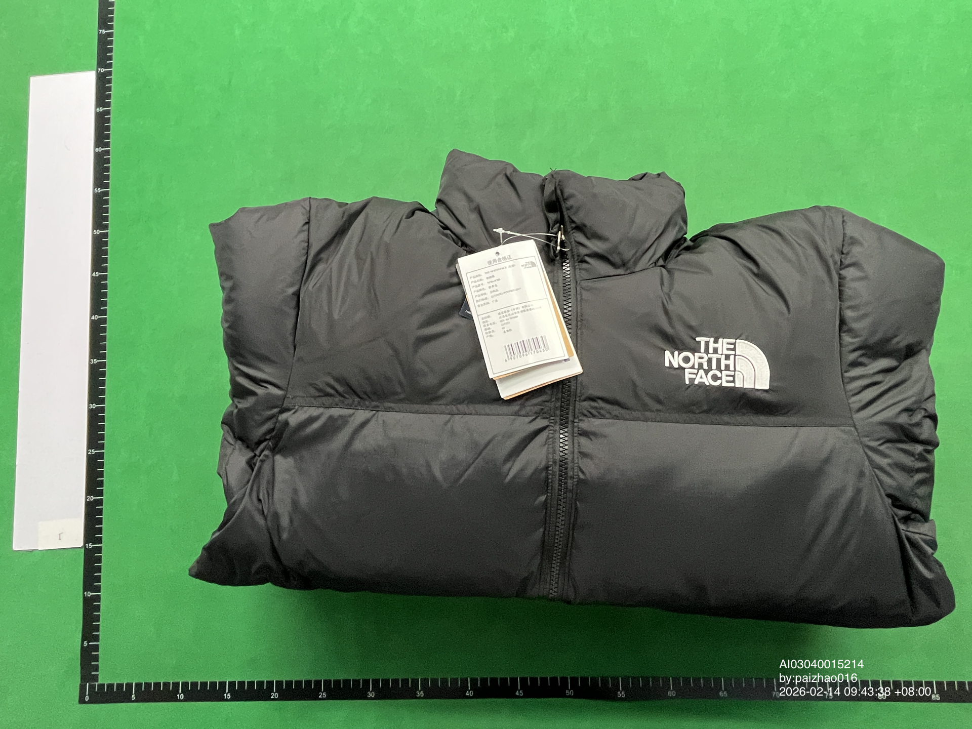 QC Photo - North Face 1996 Nupste Puffer Jacket [WWTOP Batch]