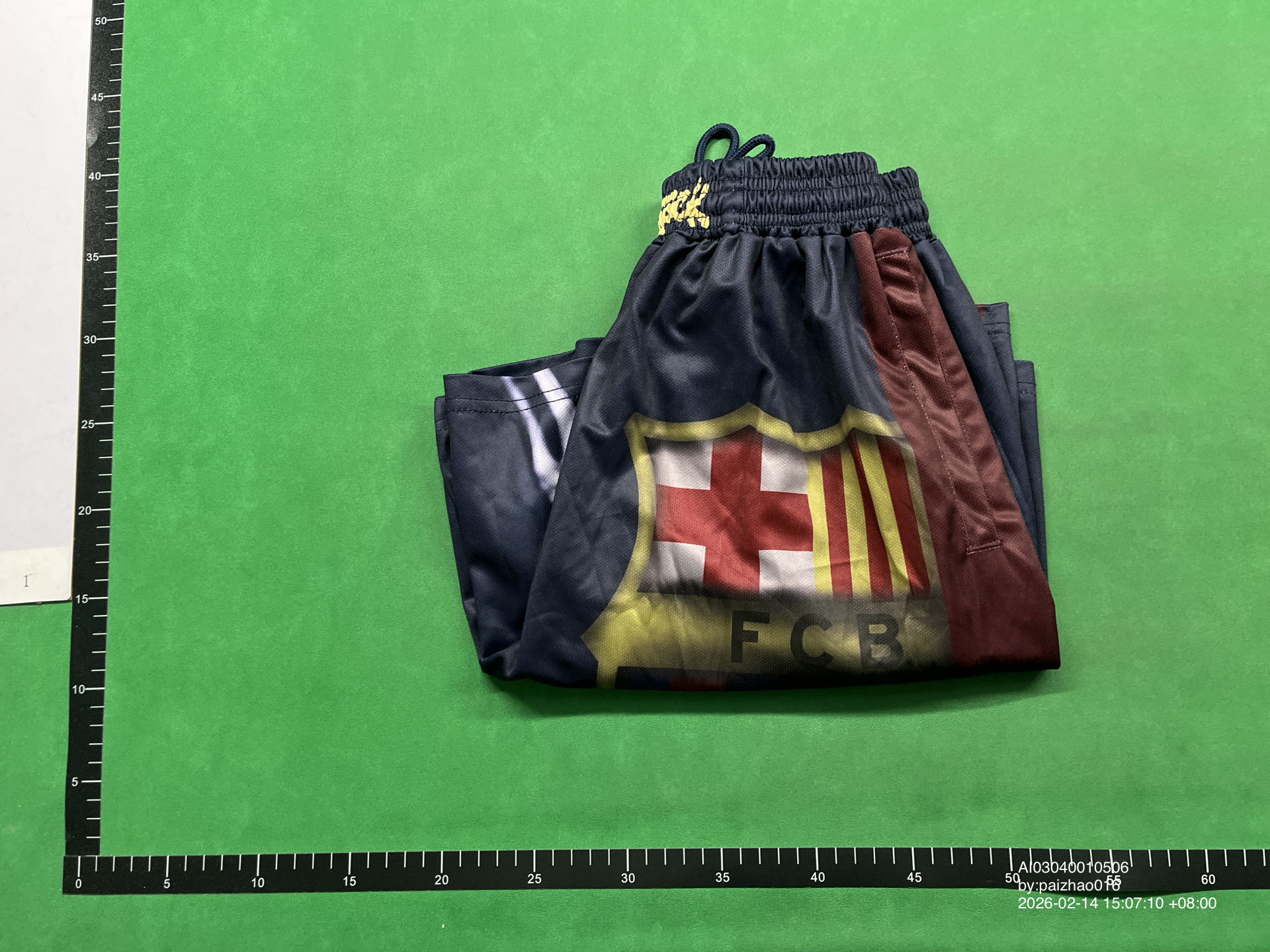 QC Photo - Cactus Jack x Barcelona Skeleton Shorts